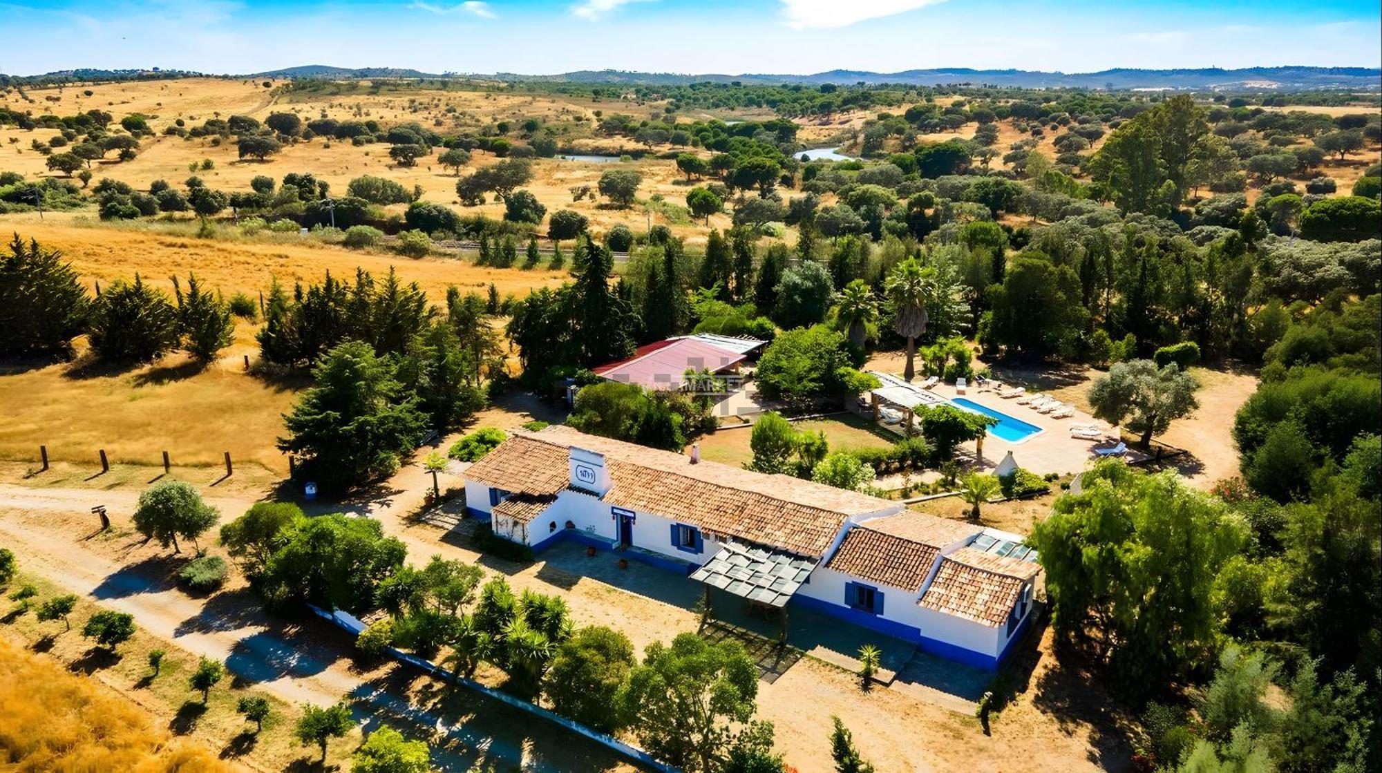 Вилла Sesmarias Dos Nobres Azinheira dos Barros Экстерьер фото