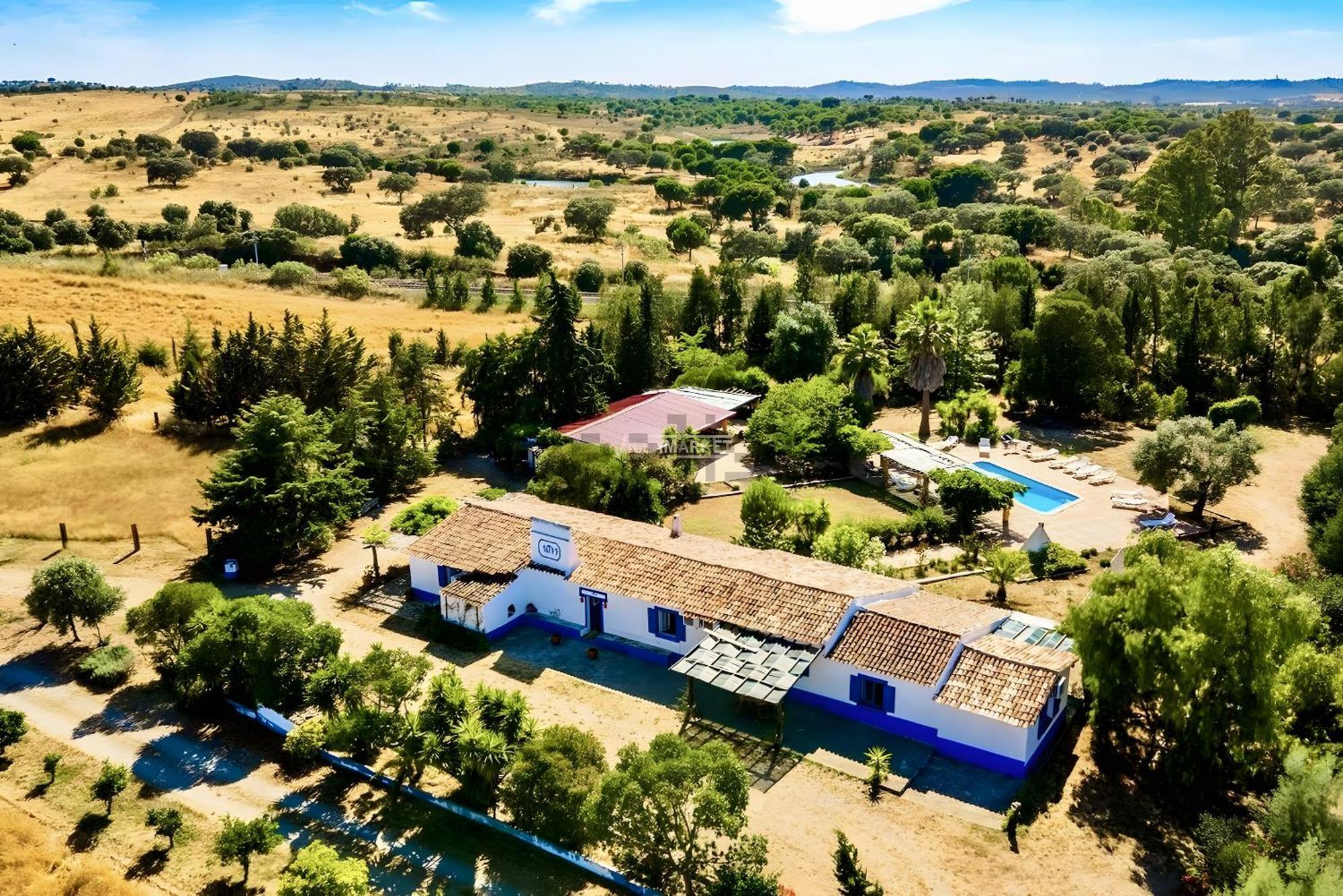 Вилла Sesmarias Dos Nobres Azinheira dos Barros Экстерьер фото